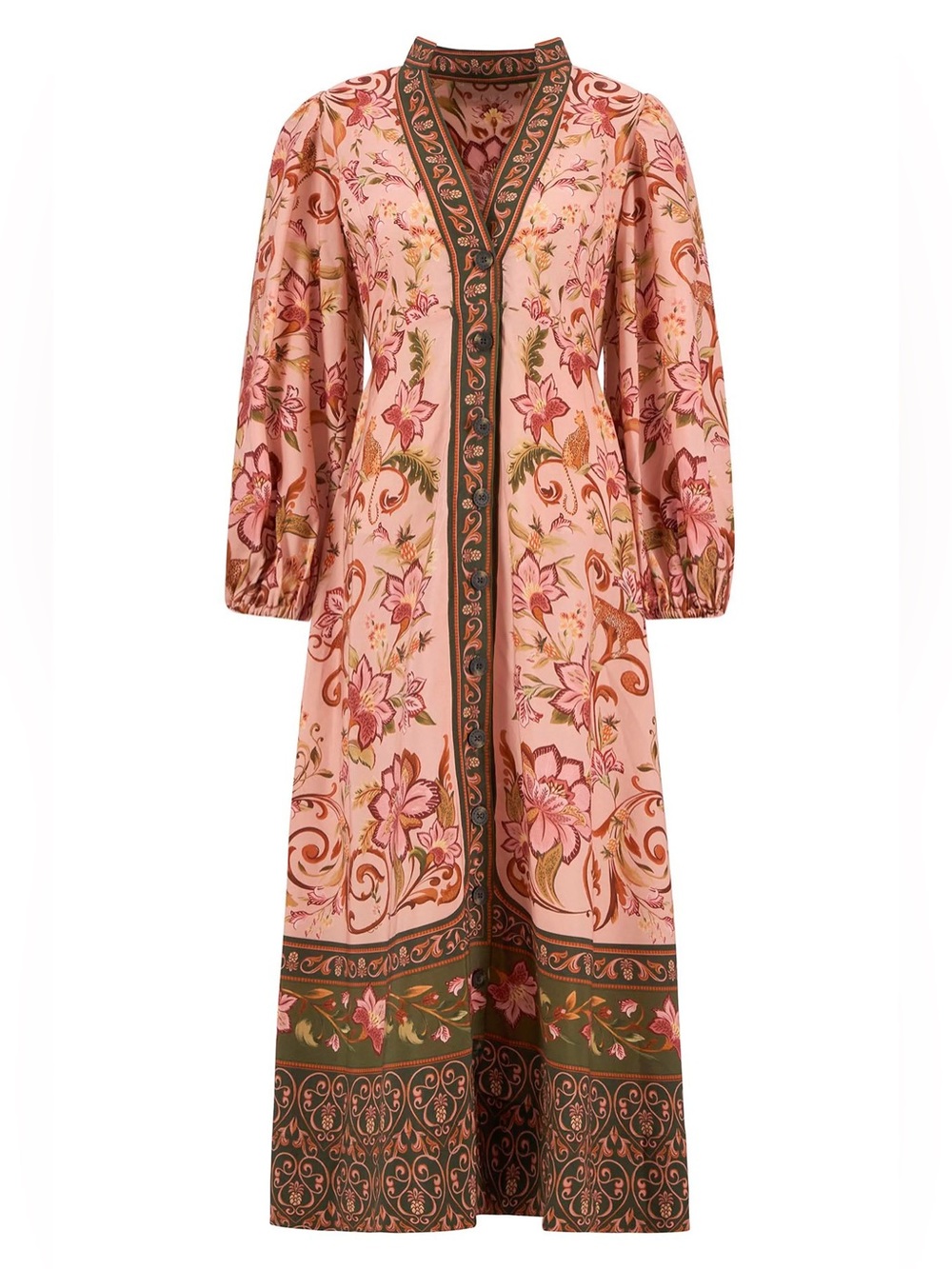 Barbour x Farm Rio Alice Maxi Dress